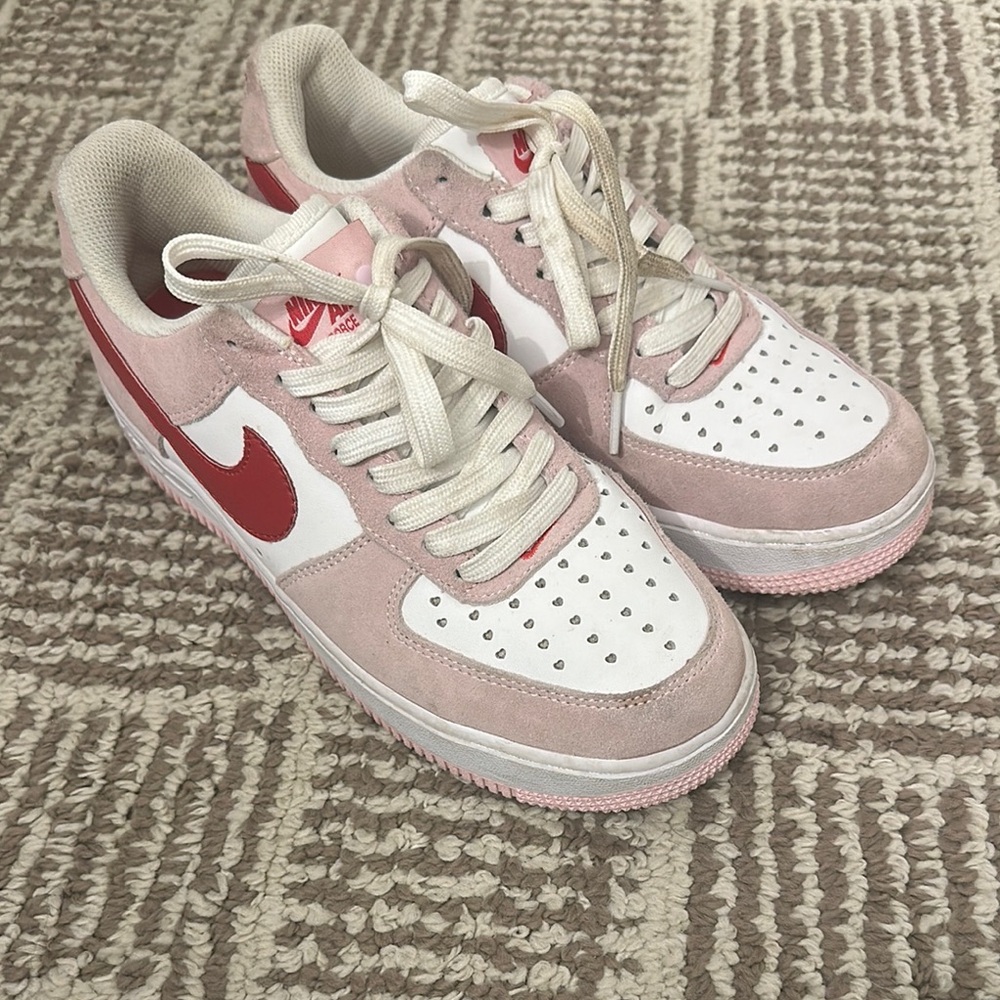 EUC Rare Love Letter Air Force 1’s - Picture 2 of 8